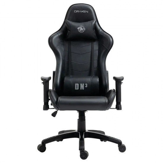 Cadeira Gamer Draxen Ergonômica Giratória Preta - DN3