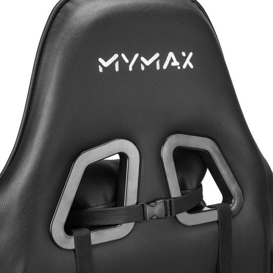 CADEIRA GAMER MYMAX ERGONOMICA GIRATÓRIA PRETA - MX5