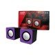 Caixa de Som Mini Digital Speaker Leerfei, YST-1044Z 6W, USB, Roxo