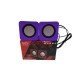 Caixa de Som Mini Digital Speaker Leerfei, YST-1044Z 6W, USB, Roxo