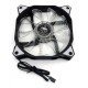 Cooler Fan Dex DX-12B, LED Branco, 120mm, Gabinete Ventoinha