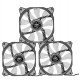 Cooler Fan Dex DX-12B, LED Branco, 120mm, Gabinete Ventoinha