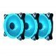 Kit 3 Cooler Fans DEX 27 LED ARGB + Controle E Controlador – DX-123A