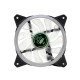 Cooler Fan Dupla Face DEX, DX-12D, Branco 30-LED, 120mm, Gabinete Ventoinha