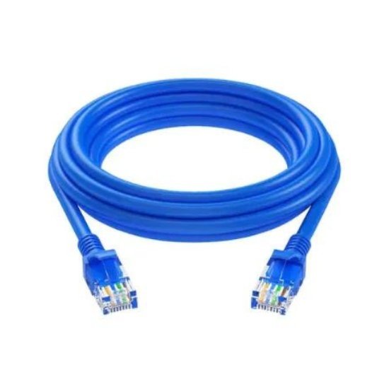 Cabo de Rede Dex Patch Cord Cat5 5 Metros Azul - CR50