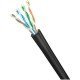 Caixa de Cabo Ultra Megatron CFTV 4PX24AWG CAT5 300m Azul