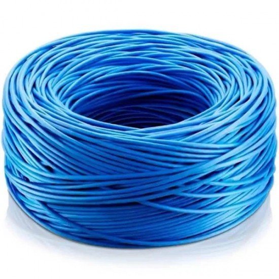 Caixa de Cabo Ultra Megatron CFTV 4PX24AWG CAT5 300m Azul