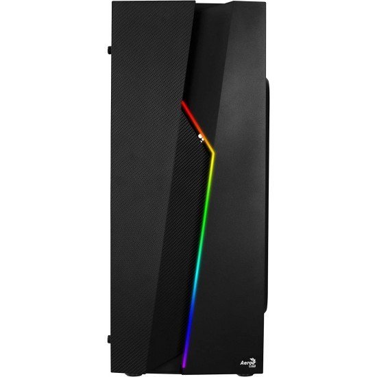 Gabinete Gamer Aerocool - 67990, Bolt Mid Tower, RGB, Lateral em Acrílico