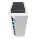 Gabinete Gamer BG033w Bluecase, Lateral em Vidro, Branco