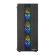 Gabinete Gamer Kronnus 320-2, Lateral Em Vidro Temperado, 3 Fan RGB, USB 3.0 ATX, Preto - KRCH32020G (Sem Fonte)