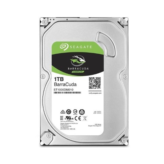 HD Seagate 1TB BarraCuda, 3.5', SATA 6Gb/s, ST1000DM010, 7200rpm