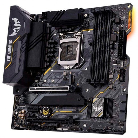 Placa Mae Asus TUF Gaming B460m-Plus, LGA 1200, mATX, DDR4