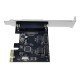 Placa PCI Express DEX DP-03 10/100/1000