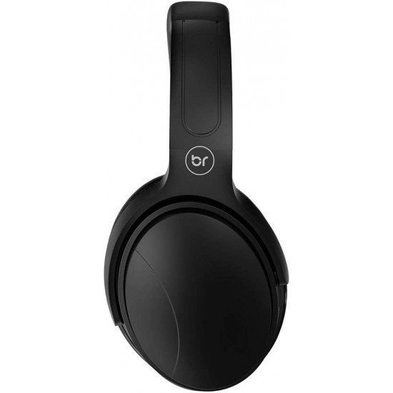 Headphone / Headset Bass Bright, HP558, Bluetooth, Redução de Ruído, 350Mah de Bateria, Preto