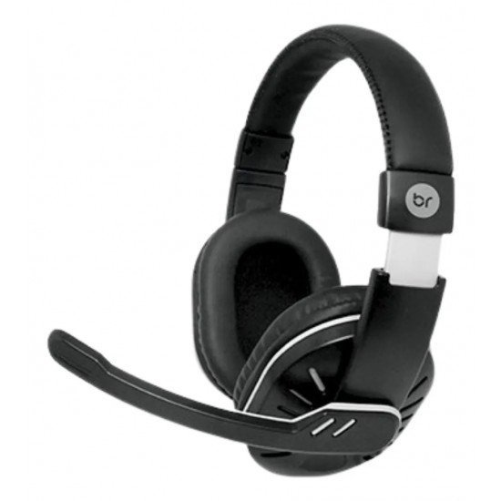 Headset Gamer Home Bright, 0181, Haste Regulavel, Preto