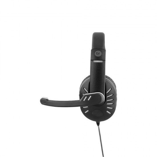 Headset Gamer Home Bright, 0181, Haste Regulavel, Preto