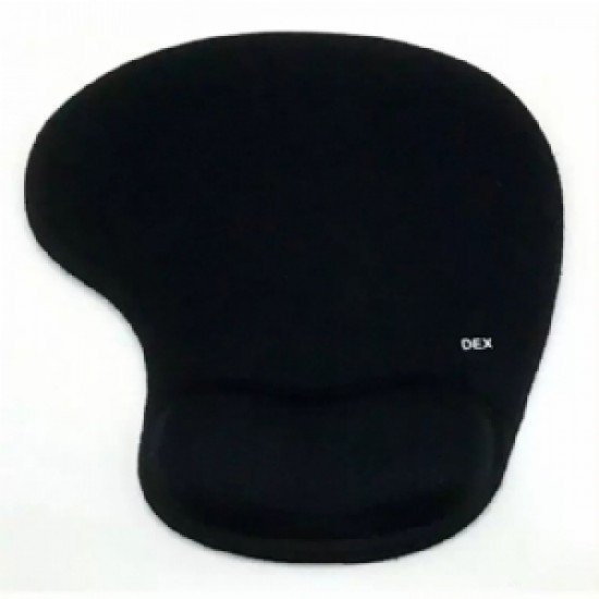 Mouse Pad Dex com Suporte de Pulso Gel, 23x19 cm, Preto - RY-68