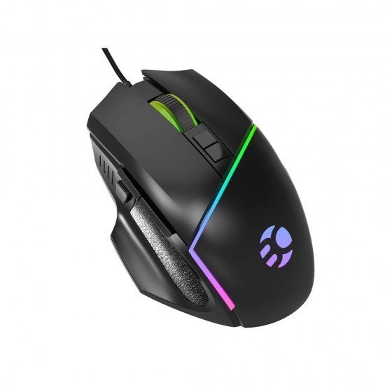 Mouse Gamer Bluecase, BGM-02, 6400DPI, LED RGB