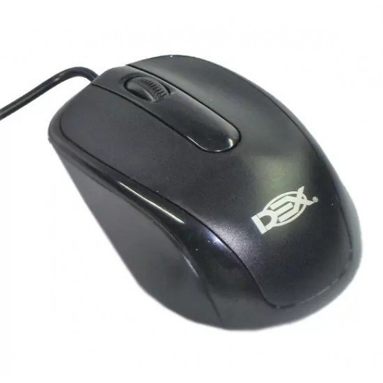 Mouse Óptico Dex, LTM-585, 1000DPI, USB, Preto