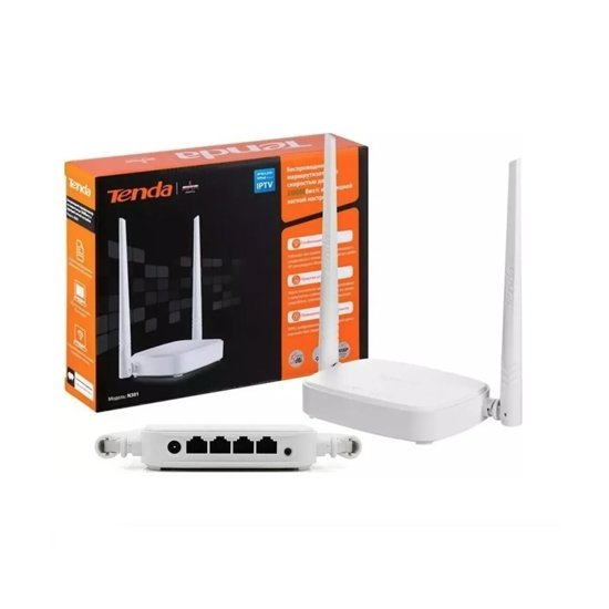 Roteador Wifi Tenda N301, 2 Antenas, 300mbps