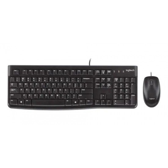 Kit Teclado E Mouse Logitech, MK120, ABNT2