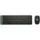 Kit Teclado e Mouse Logitech, Sem Fio, MK220, ABNT2