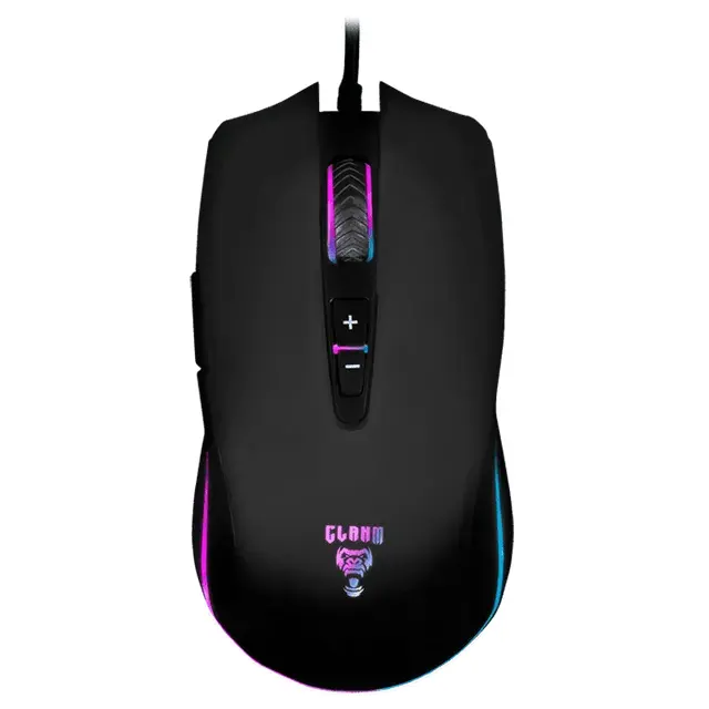MOUSE USB SKIPPER - 6400DPI - 7 BOTOES - CLANM